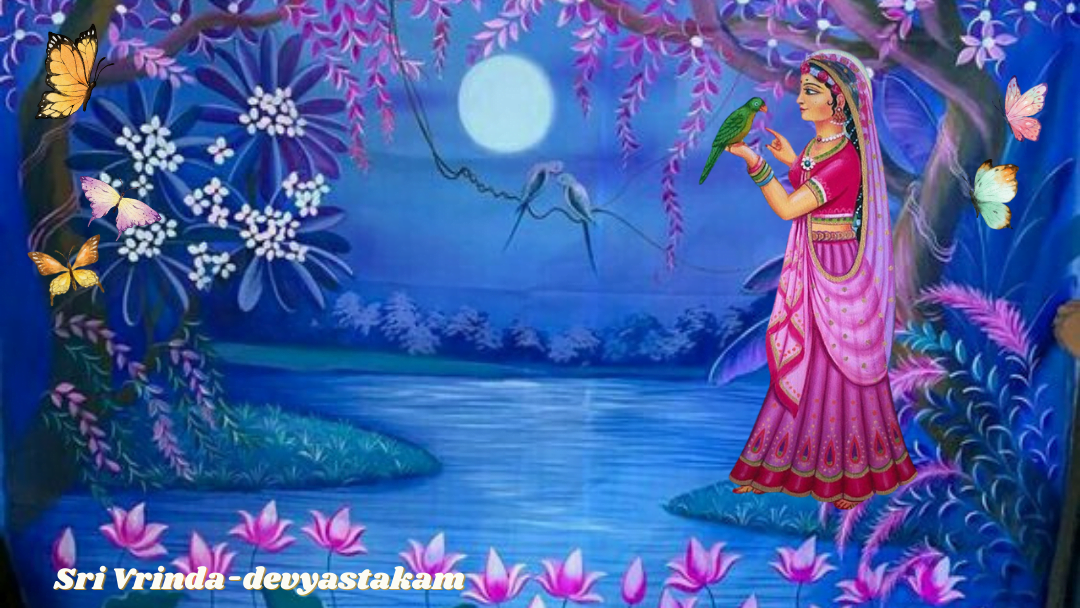 Sri Vrinda-devyastakam