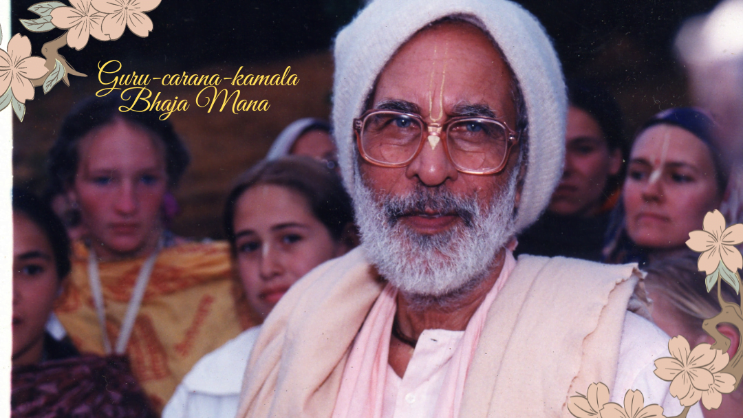 Guru-carana-kamala Bhaja Mana